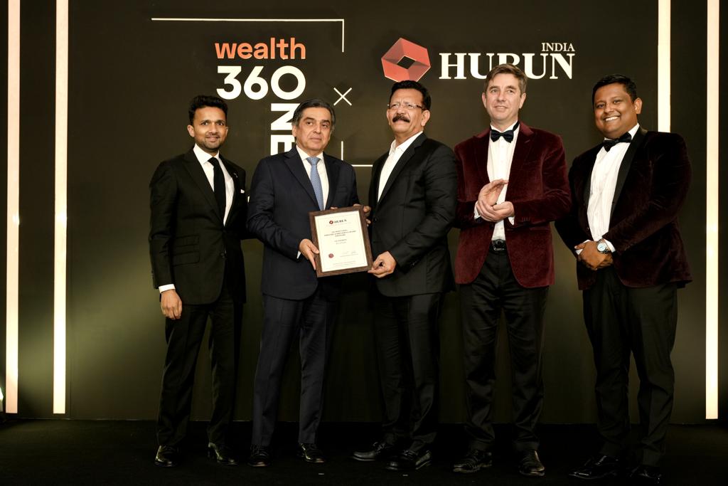 V K Mathews conferred Hurun Industry Achievement Award 2022